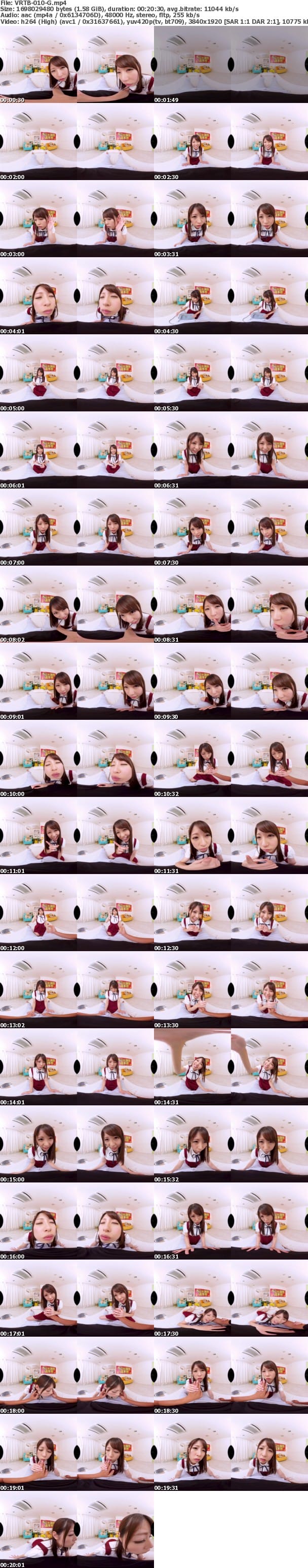 (VR) VRTB-010 THE BEST OF 3DVRキス我慢決定戦 THE・DOCUMENTーザ・ドキュメントー 制限時間90分ほぼノーカット1本勝負！心を込めたガチ誘惑！最後まで我慢出来たらゴム無し生★中出し！TWIN PACK（ツインパック）Vol.003＆004 水ト麻衣奈 あおいれな