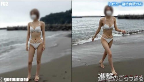 FC2-PPV 1702335 【個撮32】県立K③現役モデルパイパン⑯ 旅館で露出徘徊!!