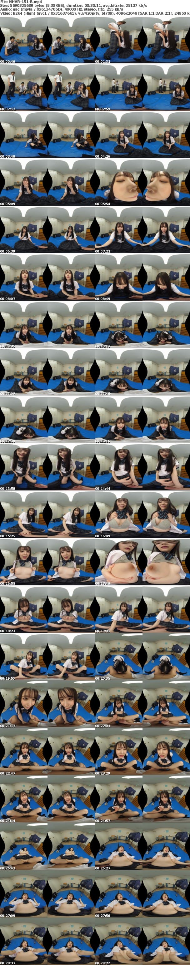 (VR) NHVR-151 割り算のできないゆずちゃんはみんなの性処理肉便器 白川ゆず