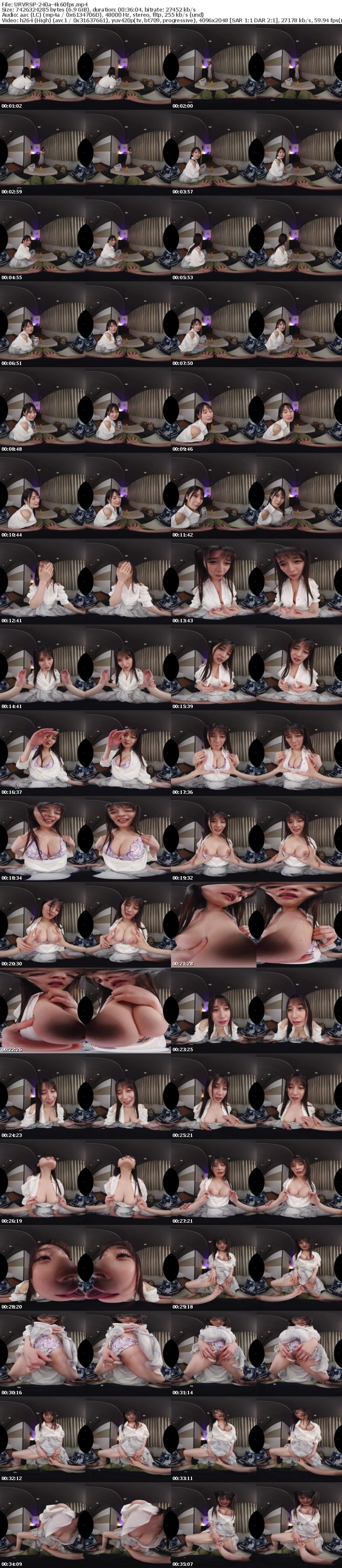URVRSP-240 【VR】10年ぶりに会った従姉妹のお姉ちゃんは欲求不満の清楚系ビッチ～ラブホテル入ってからすぐに誘惑エロモード～