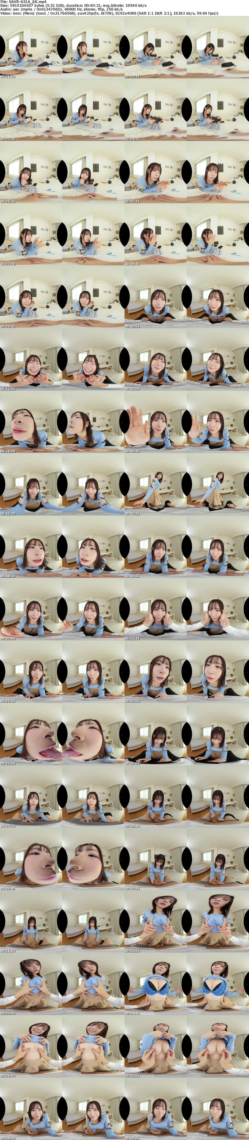 SAVR-631 【VR】大人のとろける接吻…教えてあげる いつも至近距離で勉強も恋愛もSEXも教えてくれる美女家庭教師 沙月恵奈